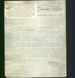 Letterhead - Indiana Hardware Dealers' Association