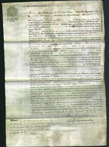 Court of Common Pleas - Ruth Goodbourne-Original Ancestry