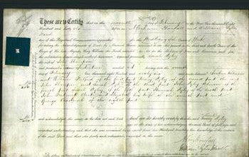 Deed by Married Women - Sarah Ryley Thompson-Original Ancestry