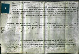 Deed by Married Women - Emma Rider-Original Ancestry