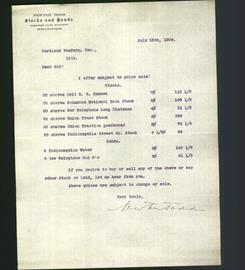 Letterhead - Newton Todd Stocks and Bonds