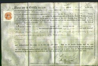 Deed by Married Women - Priscilla Claxton-Original Ancestry