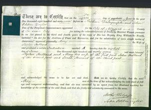 Deed by Married Women - Mary Hubbard-Original Ancestry