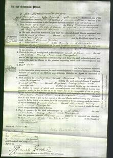 Court of Common Pleas - Elizabeth Hulland, Mary Ann Hoggarth and Margaret Kendall-Original Ancestry