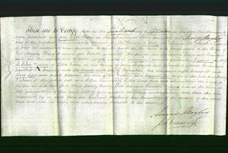 Deed by Married Women - Hannah Vickers-Original Ancestry
