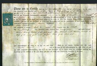 Deed by Married Women - Amelia Sinnick-Original Ancestry