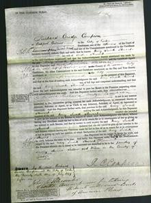 Court of Common Pleas - Mary Judith Stewart-Original Ancestry