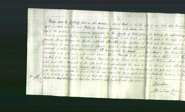Deed by Married Women - Elizabeth Melville-Original Ancestry