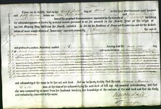 Deed by Married Women - Anna Maria Wroth-Original Ancestry
