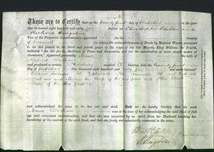 Deed by Married Women - Maria Abraham-Original Ancestry