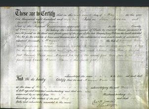 Deed by Married Women - Margaret Davies-Original Ancestry
