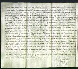 Deed by Married Women - Sarah Hatfield-Original Ancestry