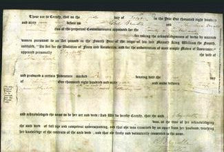 Deed by Married Women - Elizabeth Thorp-Original Ancestry