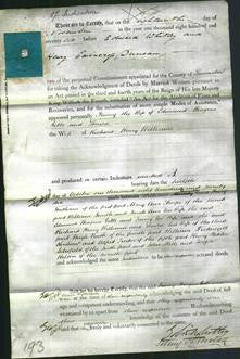 Deed by Married Women - Fanny Gibbs and Louisa Williams-Original Ancestry