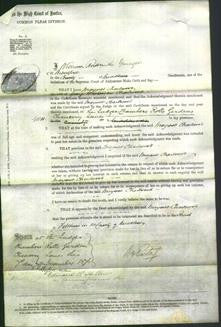 Court of Common Pleas - Margaret Charlwood-Original Ancestry