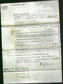 Court of Common Pleas - Melissa Gaitskell-Original Ancestry