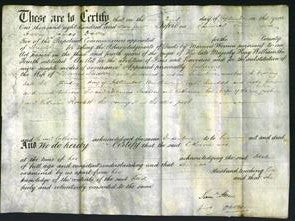 Deed by Married Women - Catherine Saxton-Original Ancestry