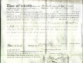 Deed by Married Women - Elizabeth Moss-Original Ancestry