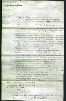 Court of Common Pleas - Margaret Jones-Original Ancestry