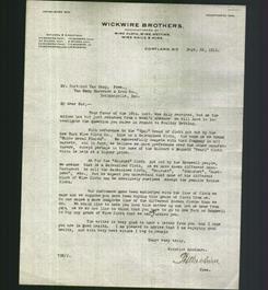 Letterhead - Wickwire Brothers