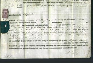 Deed by Married Women - Elizabeth Ranger-Original Ancestry