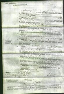 Court of Common Pleas - Mary Franklin and Elizabeth Smedley Mackaness-Original Ancestry