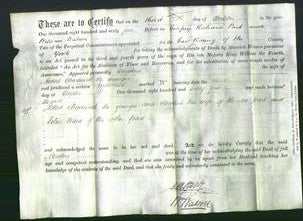 Deed by Married Women - Caroline Chadwick-Original Ancestry