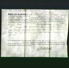 Deed by Married Women - Sarah Dennis-Original Ancestry