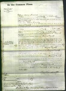 Court of Common Pleas - Margaret Elizabeth Barnaby-Original Ancestry
