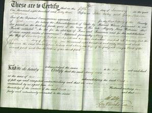 Deed by Married Women - Mary Vickers