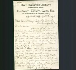 Letterhead - Hart Hardware Company