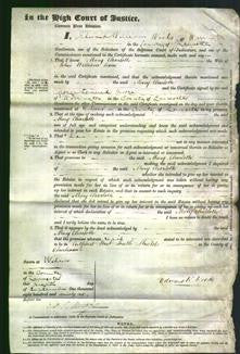 Court of Common Pleas - Mary Charlotte Coxon-Original Ancestry