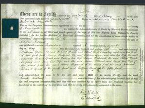 Deed by Married Women - Sarah Hibbard-Original Ancestry