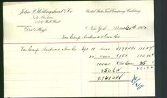 Letterhead - John P. Hollingshead & Co.