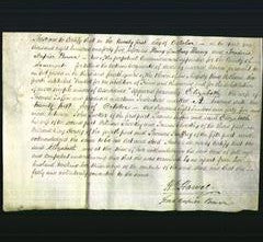 Deed by Married Women - Elizabeth Saffin-Original Ancestry