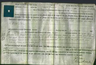 Deed by Married Women - Elizabeth Baker and Sarah Pye-Original Ancestry