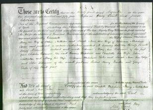 Deed by Married Women - Charlotte Mitchell, Mary Nettleton and Sarah Ann Foster-Original Ancestry