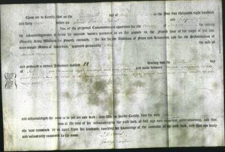 Deed by Married Women - Ann Chapman-Original Ancestry