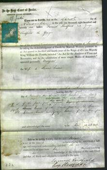 Deed by Married Women - Margaret Currie-Original Ancestry