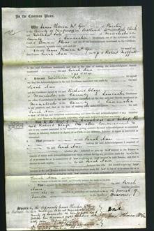 Court of Common Pleas - Sarah Ann Moffat-Original Ancestry