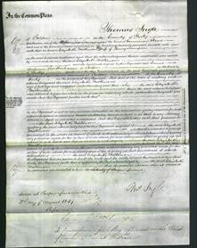 Court of Common Pleas - Elizabeth Wilkinson Thompson-Original Ancestry