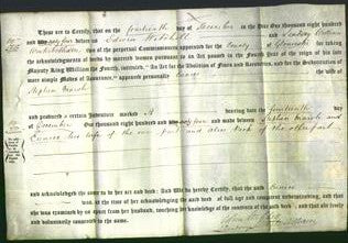 Deed by Married Women - Eunice Marsh-Original Ancestry