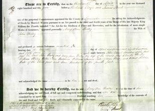 Deed by Married Women - Mary Ann Pooley-Original Ancestry