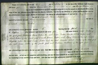 Deed by Married Women - Mary Susanna Preston-Original Ancestry