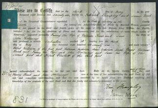 Deed by Married Women - Fanny Kemp and Jane Holleways-Original Ancestry