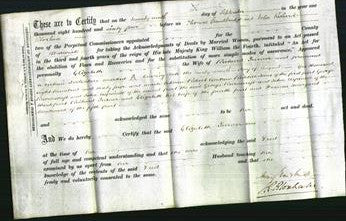 Deed by Married Women - Elizabeth Turner-Original Ancestry