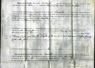 Deed by Married Women - Martha Taylor-Original Ancestry