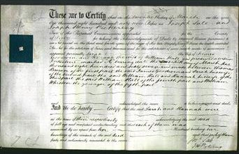 Deed by Married Women - Sarah Goodwin and Hannah Hall-Original Ancestry