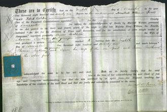 Deed by Married Women - Agnes Jackson-Original Ancestry