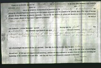 Deed by Married Women - Mary McKnight-Original Ancestry